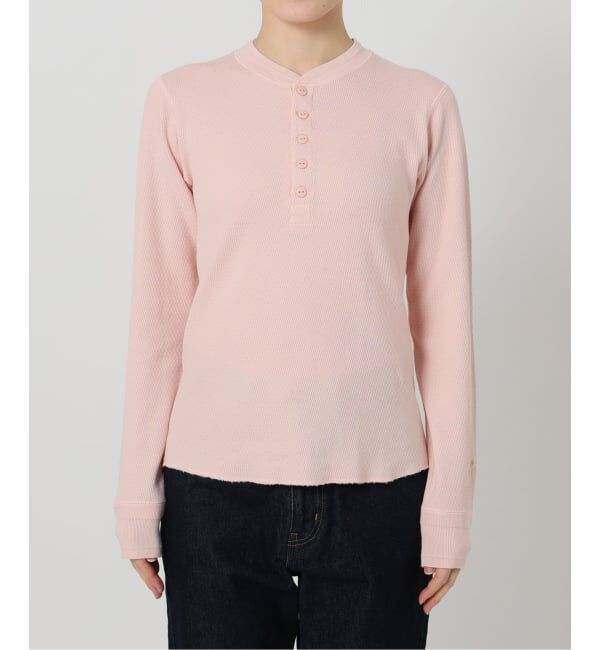 SLOBE IENA「《予約》FAITH/フェイス SLOBE別注 ワッフルカットソー」|Tシャツ・カットソー|