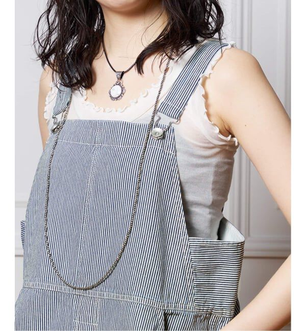 IENA LA BOUCLE「《予約》seamless basic./シームレスベーシック Flounce タンクトップ」|タンクトップ|