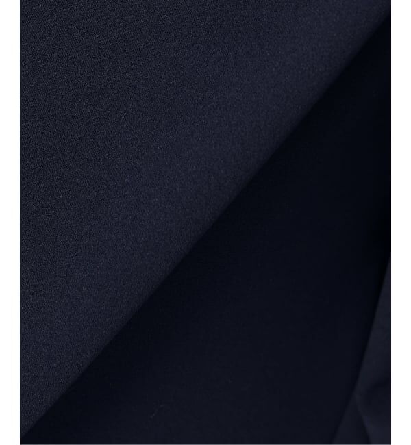 IENA「《セットアップ対応/予約》カットジョーゼットVネックプルオーバー」|シャツ・ブラウス|