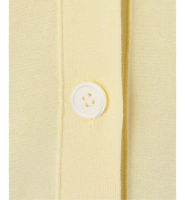 IENA「《予約》アセテートシルクVネックカーディガン」|カーディガン|