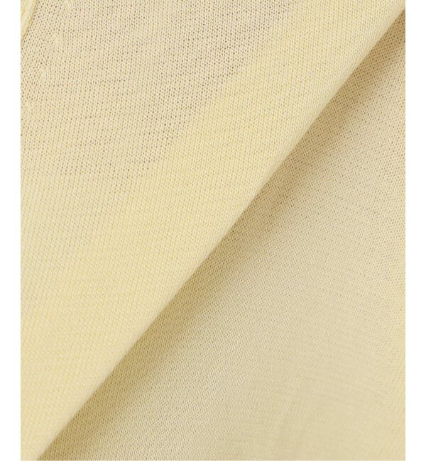 IENA「《予約》アセテートシルクVネックカーディガン」|カーディガン|