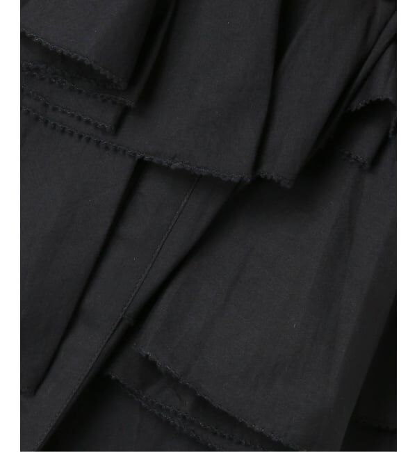 IENA「《予約》AAYUSHI/アユーシ レイヤードラッフルブラウス SFN0715」|シャツ・ブラウス|