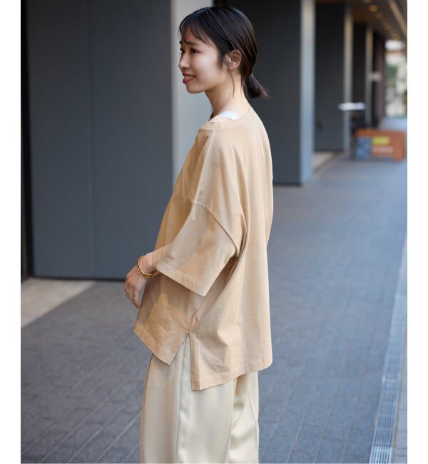 SLOBE IENA「《2枚セット/予約》HANES/ヘインズ SLOBE別注 2STYLES PACK TEE」|Tシャツ・カットソー|