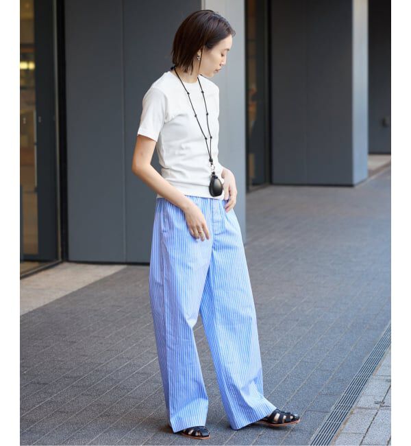 SLOBE IENA「《2枚セット/予約》HANES/ヘインズ SLOBE別注 2STYLES PACK TEE」|Tシャツ・カットソー|