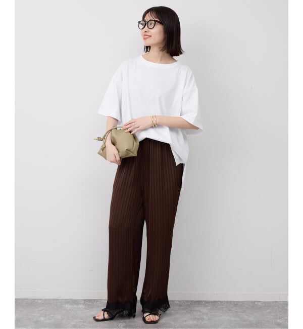 SLOBE IENA「《2枚セット/予約》HANES/ヘインズ SLOBE別注 2STYLES PACK TEE」|Tシャツ・カットソー|