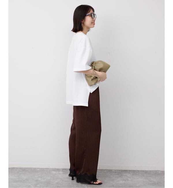 SLOBE IENA「《2枚セット/予約》HANES/ヘインズ SLOBE別注 2STYLES PACK TEE」|Tシャツ・カットソー|