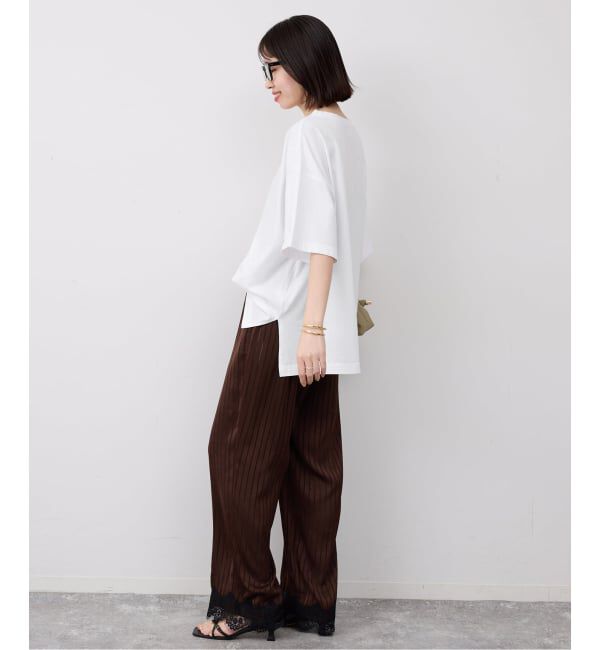 SLOBE IENA「《2枚セット/予約》HANES/ヘインズ SLOBE別注 2STYLES PACK TEE」|Tシャツ・カットソー|