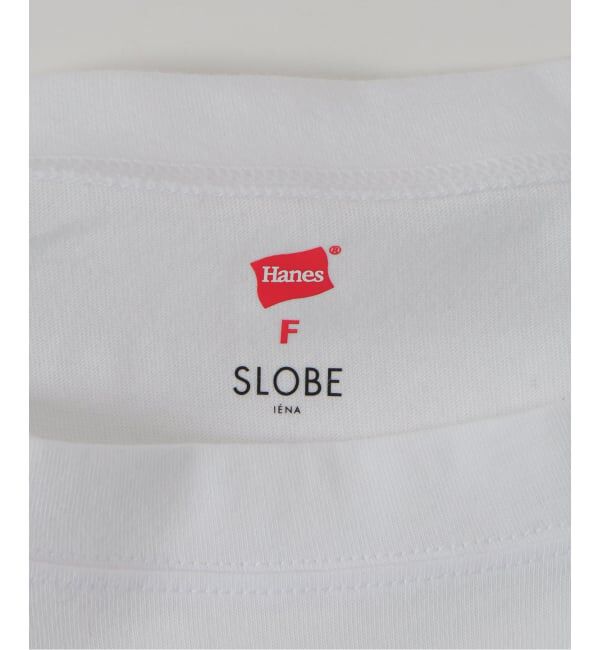 SLOBE IENA「《2枚セット/予約》HANES/ヘインズ SLOBE別注 2STYLES PACK TEE」|Tシャツ・カットソー|