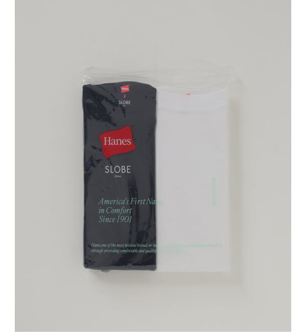 SLOBE IENA「《2枚セット/予約》HANES/ヘインズ SLOBE別注 2STYLES PACK TEE」|Tシャツ・カットソー|