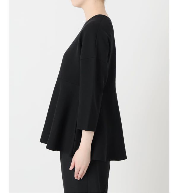 VERMEIL par iena「《予約》ペプラムダンボールプルオーバー」|ニット・セーター|