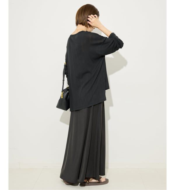 SLOBE IENA「《追加2予約》miller/ミラー SLOBE別注 シアードルマンロンTEE」|Tシャツ・カットソー|