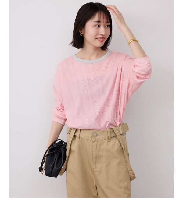 SLOBE IENA「《追加2予約》miller/ミラー SLOBE別注 シアードルマンロンTEE」|Tシャツ・カットソー|