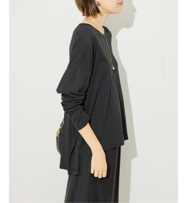 SLOBE IENA「《追加2予約》miller/ミラー SLOBE別注 シアードルマンロンTEE」|Tシャツ・カットソー|