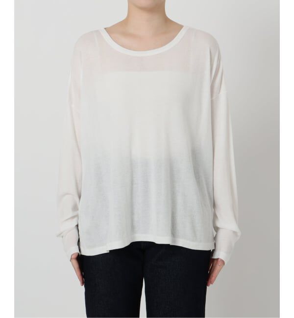 SLOBE IENA「《追加2予約》miller/ミラー SLOBE別注 シアードルマンロンTEE」|Tシャツ・カットソー|