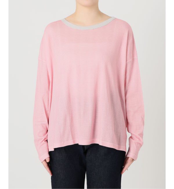 SLOBE IENA「《追加2予約》miller/ミラー SLOBE別注 シアードルマンロンTEE」|Tシャツ・カットソー|