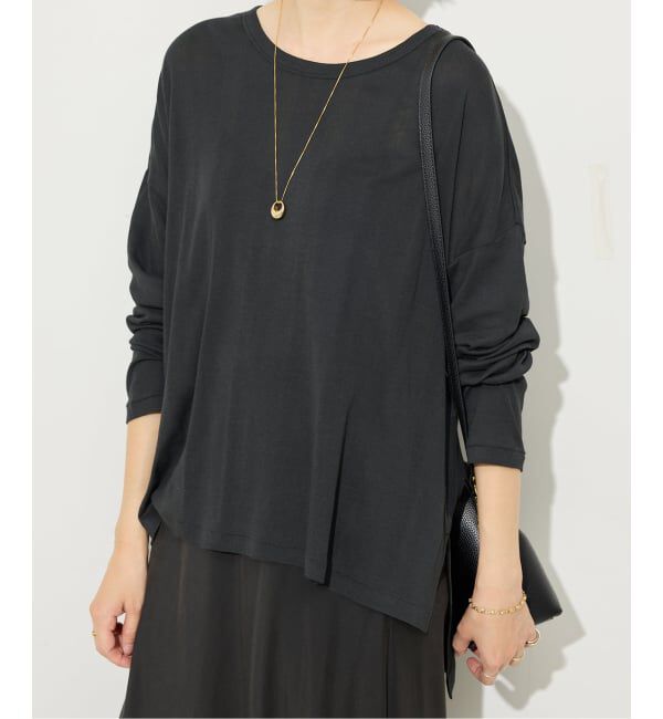 SLOBE IENA「《追加2予約》miller/ミラー SLOBE別注 シアードルマンロンTEE」|Tシャツ・カットソー|