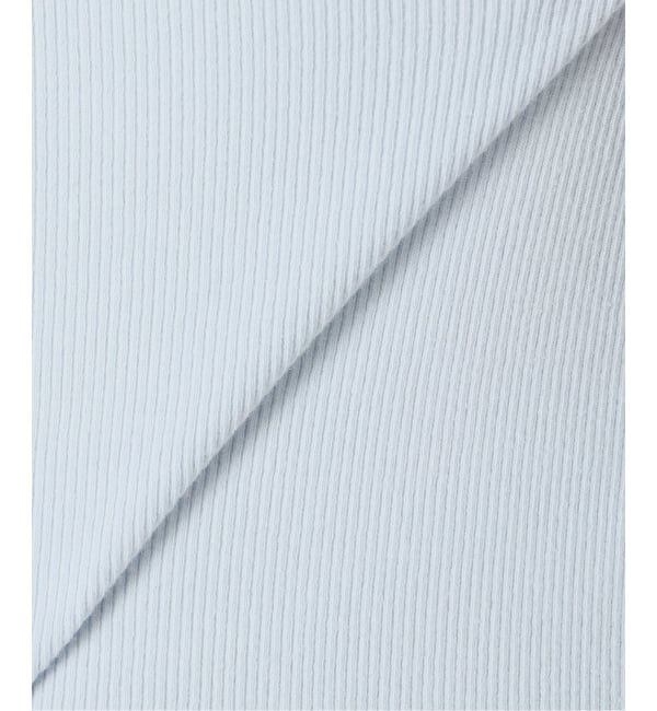 SLOBE IENA「《予約》スクエアネックテレコプルオーバー」|Tシャツ・カットソー|