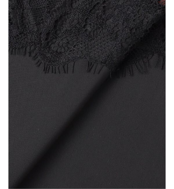 SLOBE IENA「《追加2予約》サテンレースキャミソール」|キャミソール|