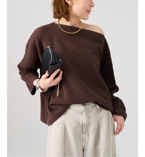 VERMEIL par iena「《予約》Shaelycarn プルオーバー」|ニット・セーター|ブラウン