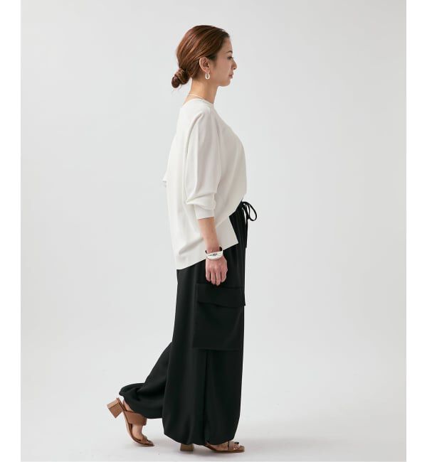 VERMEIL par iena「《予約》サドルネックロングスリーブプルオーバー」|ニット・セーター|