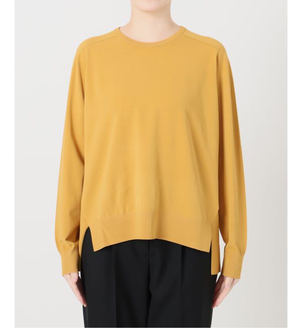 VERMEIL par iena「《予約》サドルネックロングスリーブプルオーバー」|ニット・セーター|