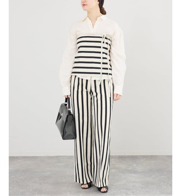 IENA「《予約》リネンワイドショートシャツ」|シャツ・ブラウス|