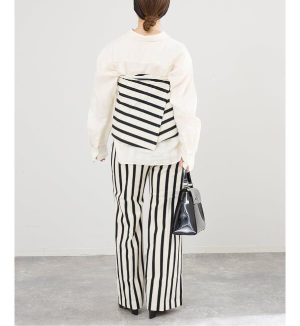 IENA「《予約》リネンワイドショートシャツ」|シャツ・ブラウス|