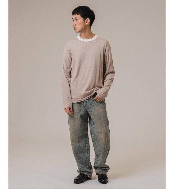 EDIFICE「Lee for BOUCLE 別注 カウボーイバギーパンツ フェード」|デニム|