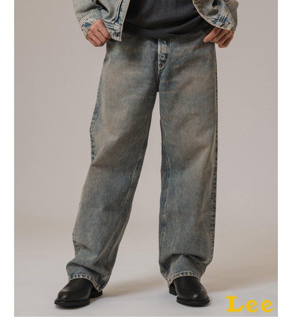 EDIFICE「Lee for BOUCLE 別注 カウボーイバギーパンツ フェード」|デニム|