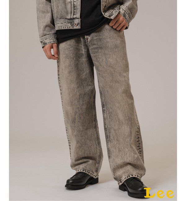 EDIFICE「Lee for BOUCLE 別注 カウボーイバギーパンツ フェード」|デニム|