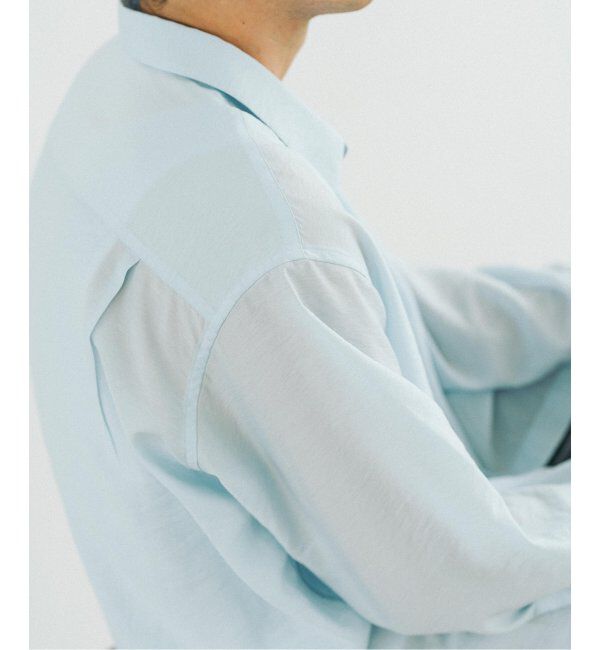 EDIFICE「シアー バンブー 8分袖 レギュラーシャツ」|シャツ・ブラウス|