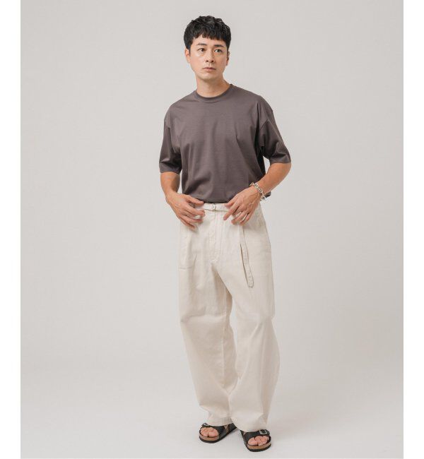 EDIFICE「LE JEAN(ルジーン) デニム ベルテッド トラウザー」|デニム|