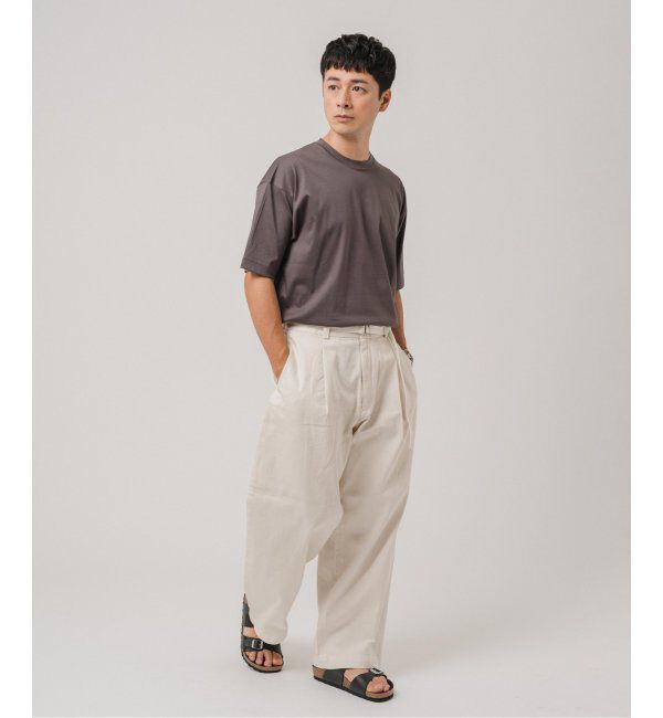 EDIFICE「LE JEAN(ルジーン) デニム ベルテッド トラウザー」|デニム|