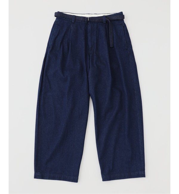 EDIFICE「LE JEAN(ルジーン) デニム ベルテッド トラウザー」|デニム|