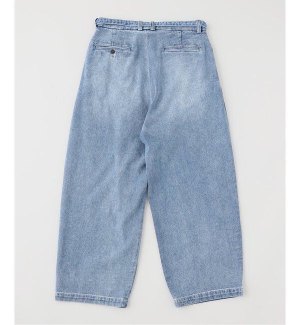 EDIFICE「LE JEAN(ルジーン) デニム ベルテッド トラウザー」|デニム|
