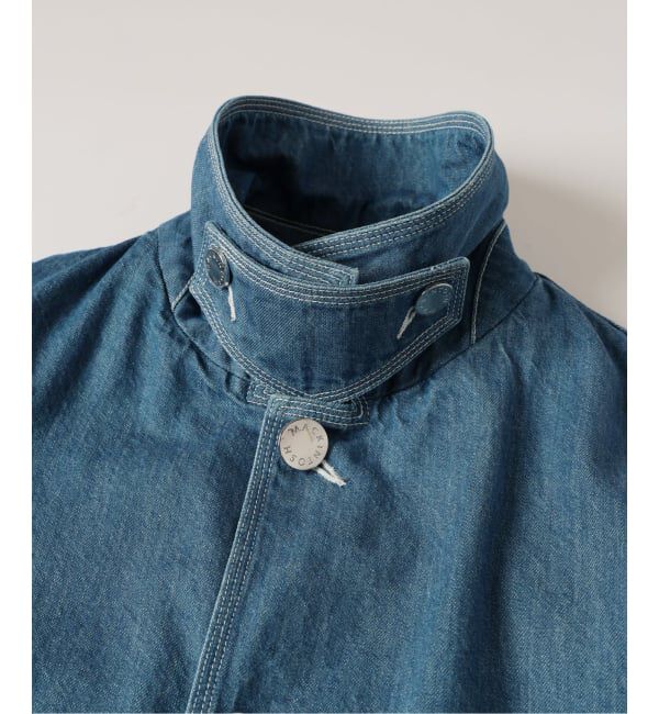 EDIFICE「MACKINTOSH(マッキントッシュ) 別注 HUMBIE デニム SHORT SL(ウォッシュ)」|デニムジャケット|