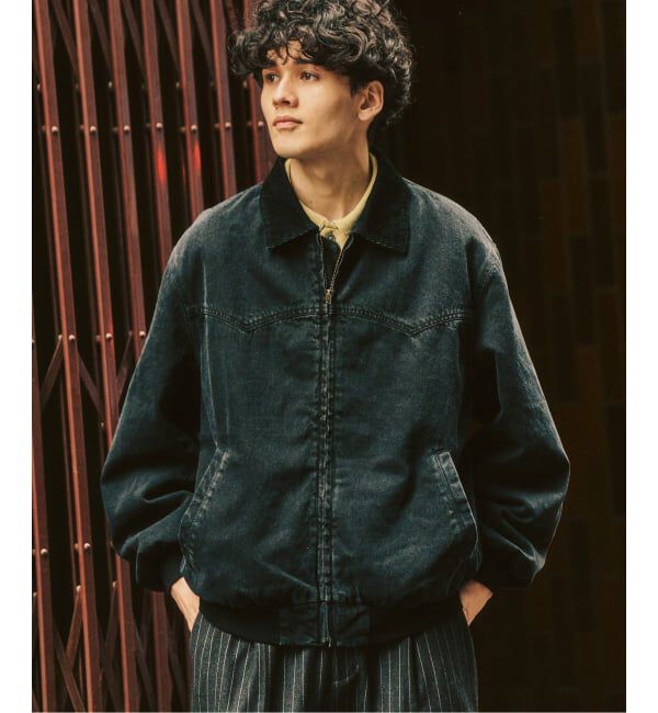 417 EDIFICE「デニム ジップヨークジャケット」|デニムジャケット|
