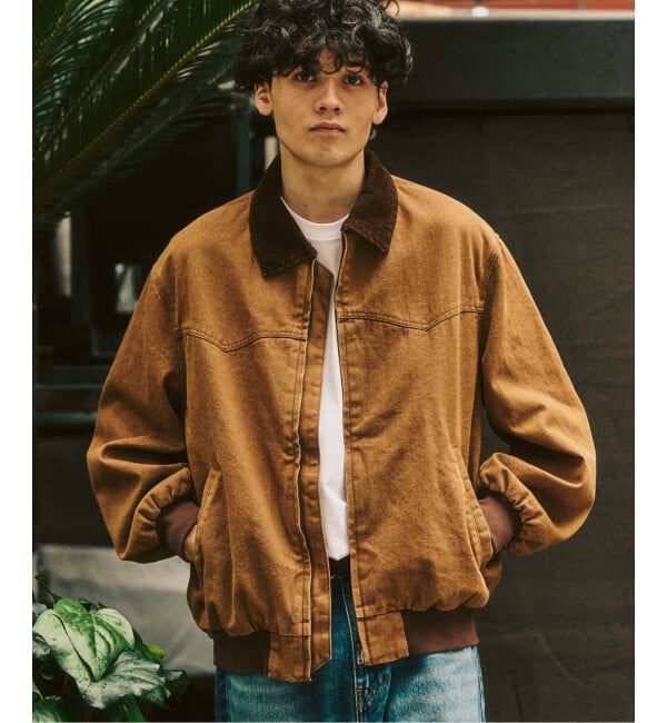 417 EDIFICE「デニム ジップヨークジャケット」|デニムジャケット|