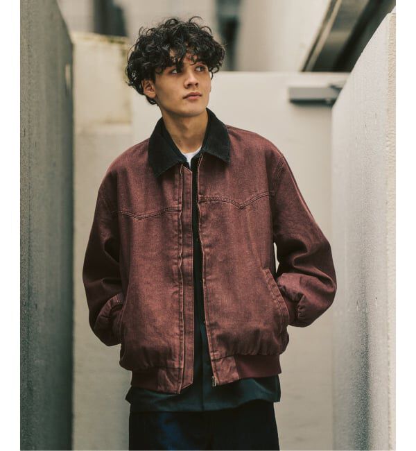 417 EDIFICE「デニム ジップヨークジャケット」|デニムジャケット|