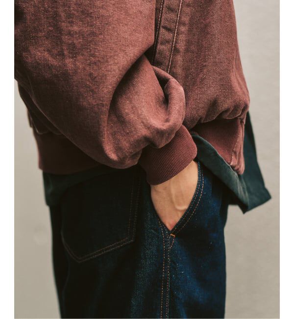 417 EDIFICE「デニム ジップヨークジャケット」|デニムジャケット|