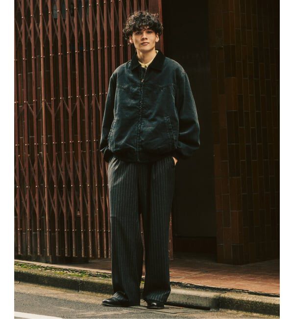 417 EDIFICE「デニム ジップヨークジャケット」|デニムジャケット|