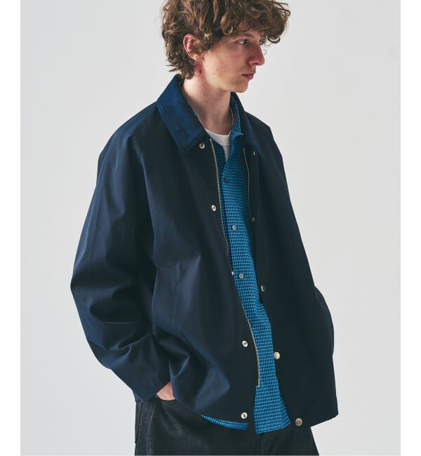 417 EDIFICE「【Windrisp】ショートブルゾン」|ブルゾン・スタジャン|ネイビー