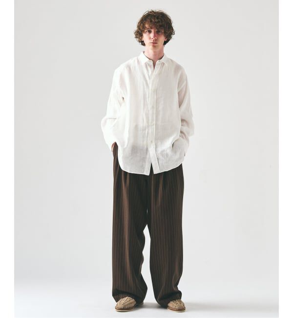 417 EDIFICE「NORMANDY LINEN / ノルマンディリネンシャツ」|シャツ・ブラウス|