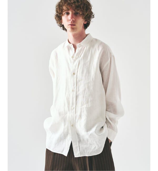 417 EDIFICE「NORMANDY LINEN / ノルマンディリネンシャツ」|シャツ・ブラウス|