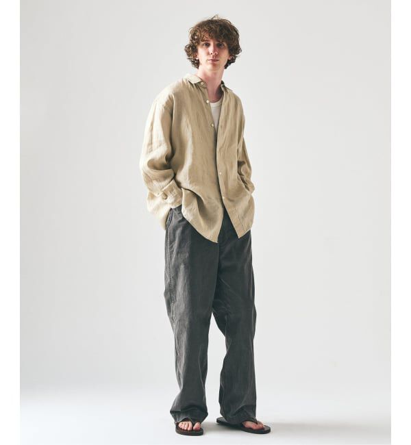 417 EDIFICE「NORMANDY LINEN / ノルマンディリネンシャツ」|シャツ・ブラウス|