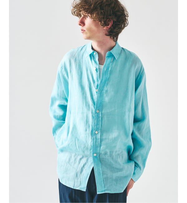 417 EDIFICE「NORMANDY LINEN / ノルマンディリネンシャツ」|シャツ・ブラウス|