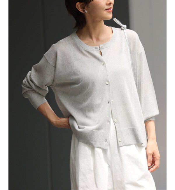 JOURNAL STANDARD relume「《追加3》ウォッシャブルクロップドカーディガン」|カーディガン|グレーA