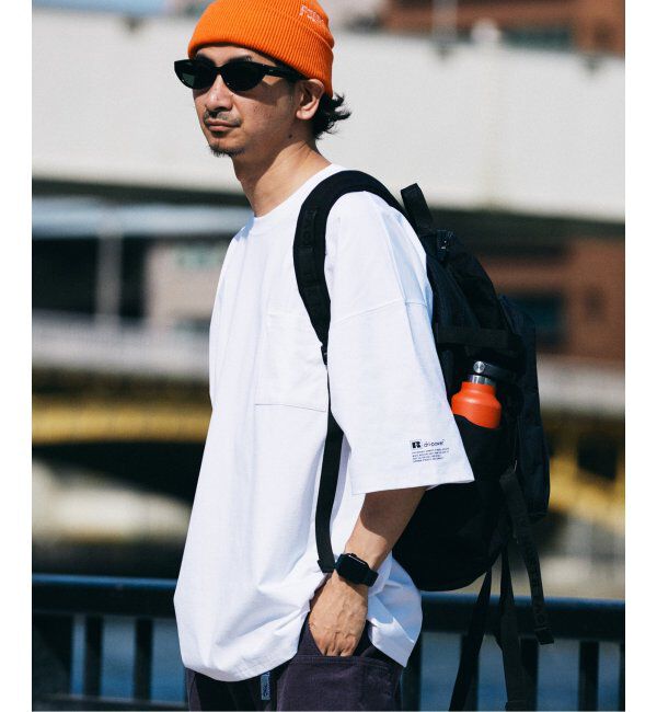 JOURNAL STANDARD relume「吸水速乾 RUSSELL ATHLETIC 別注 Dri-Power(R) BIG Tシャツ」|Tシャツ・カットソー|