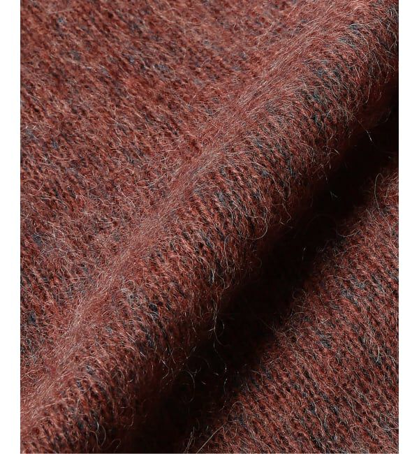 J.S.Homestead「J.S.Homestead / アルパカ 混 ヘザー カーディガン」|カーディガン|