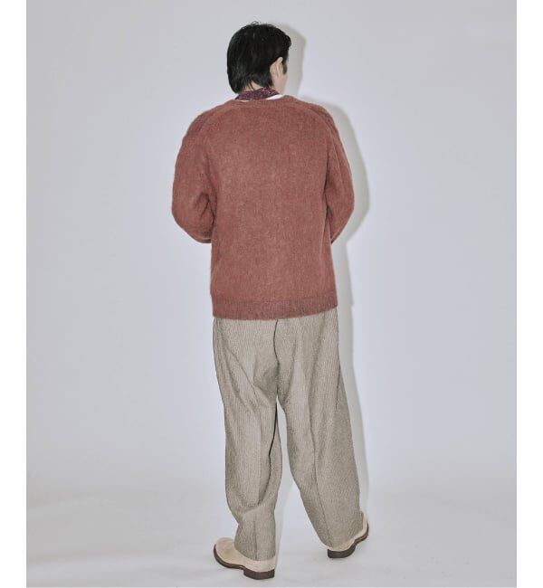 J.S.Homestead「J.S.Homestead / アルパカ 混 ヘザー カーディガン」|カーディガン|